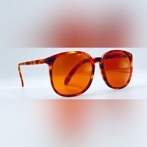 Vintage Australian Optical 894 New Zealand Tortoise Oval Sunglasses Frames Only